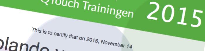 Reacties Symposium Quantum-Touch